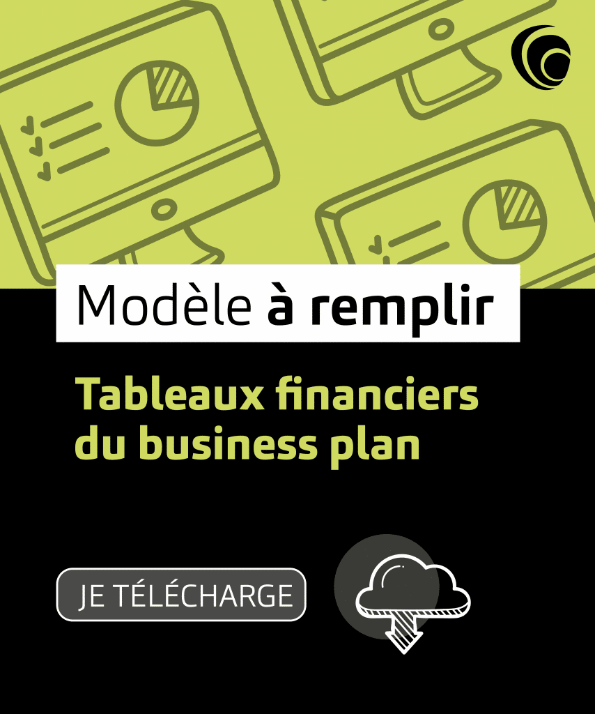 image de téléchargement d'un modèle des tableaux financiers du business plan