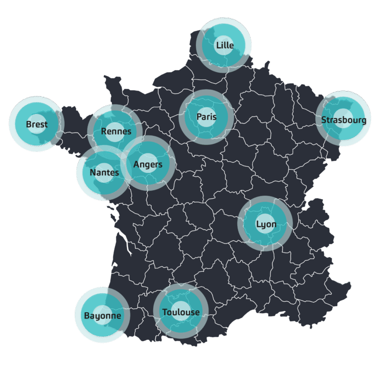 carte bureaux baker tilly